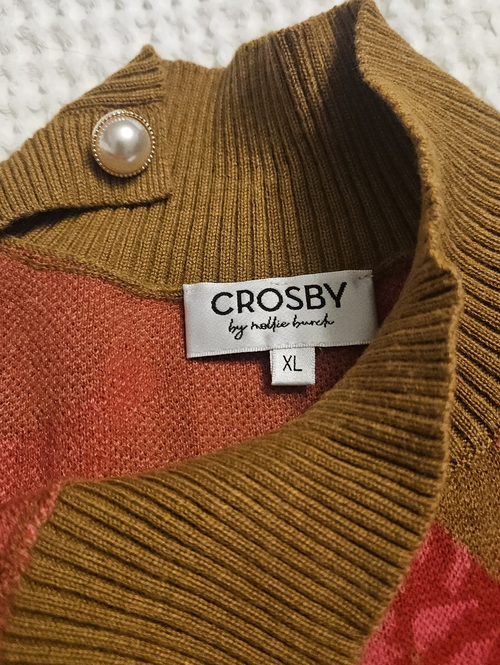 CROSBY by Mollie Burch Tiger Tango Sweater Size XL X-Large - Picture 12 of 15